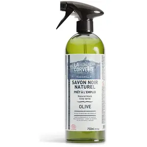 La Corvette - Savon noir à l'huile d'olive en spray 750ml Ecocert pas cher