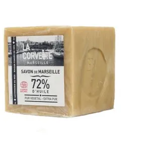 Cube de Savon de Marseille La Corvette Savonnerie du midi extra-pur 500gr pas cher