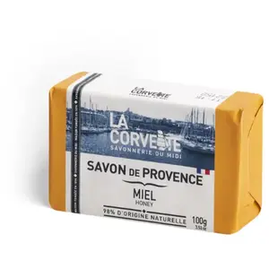 Comparateur de prix : La Corvette Savon de Provence Miel 100 g