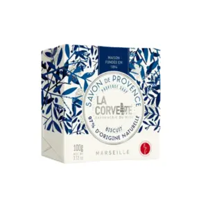 La Corvette Savon de Provence Biscuit 100g pas cher