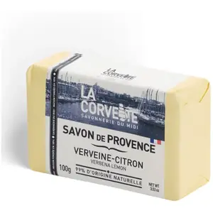 Comparateur de prix : LA CORVETTE Savon de Provence en pain verveine citron 100g