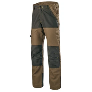 CEPOVETT Pantalon renforcé craft worker pantalon renforcé craft worker marron/noir t36 200 - 300 g entre 4 et 6 coton / polyester pantalon 36 1 pièce(s) marron