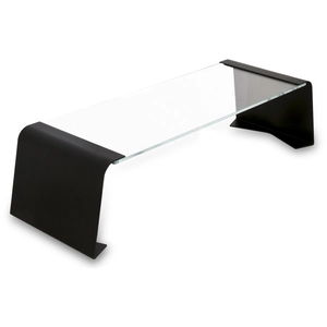 Comparateur de prix : Erard 44760 Standit 600 Banc Porte Périphérique Verre Noir/Blanc 71 x 30 x 22 cm