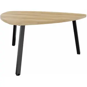 BURONOMIC Table basse Alto Bois / Métal pas cher