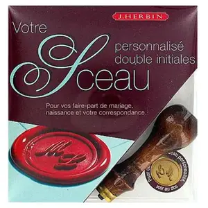 Herbin - Set "Double initiales" pas cher
