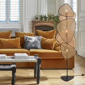 Market Set SCREEN-Lampadaire Cannage H179cm