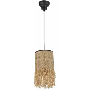 Market Set FORMENTERA-Suspension Métal/Bana H29cm pas cher