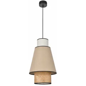 Suspension en lin nude 199,5 x 30 cm Singapour - Market set