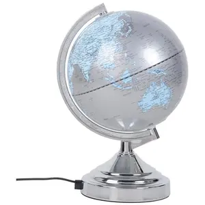 Corep MUNDO-Lampe Globe Terrestre Métal L20cm pas cher