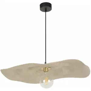 Comparateur de prix : Market Set RIVAGE-Suspension Lin Ø78cm