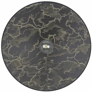 MARKET SET Gatsby applique murale kumo noir Ø 60cm pas cher