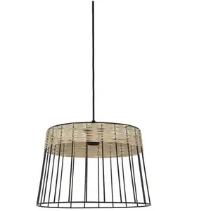 Corep INDAH-Suspension Métal/Rotin Ø35cm pas cher
