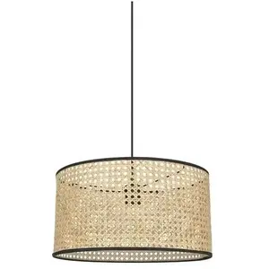 Corep KANNA-Suspension cylindre Cannage Ø38cm pas cher