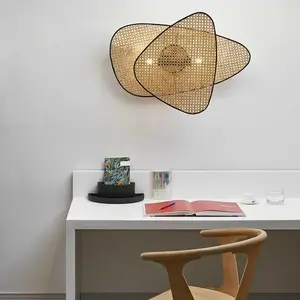 Market Set SCREEN-Applique en cannage 2 lumières H77cmVendu parluminaire