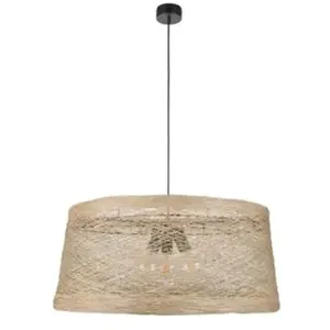 Suspension Nude E27 IP20 15W ø.78 x H. 115 cm Corep coloris naturel