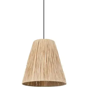 Corep PLAYA-Suspension Métal/Raphia L30cm pas cher