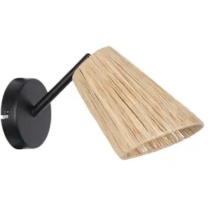 Corep PLAYA-Applique murale Raphia H16cm pas cher
