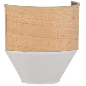 Corep MENORCA-Applique coton et raphia naturel H20cm pas cher