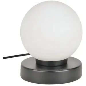 BUT Lampe à poser Touch H. 15 cm SEVENTY Noire pas cher