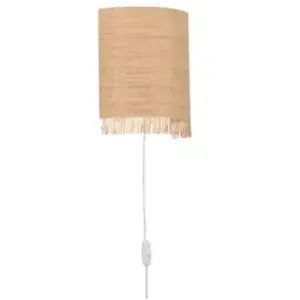 Comparateur de prix : Corep IBIZA-Applique en raphia naturel H23cm