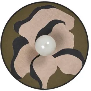 Market Set NOSTALGIA-Applique murale Bi-matière Coton Ø40cmVendu parluminaire