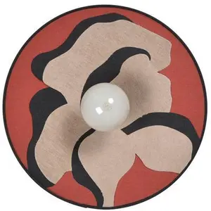Market Set NOSTALGIA-Applique murale Bi-matière Coton Ø40cmVendu parluminaire