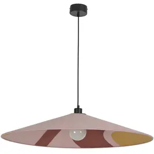 Market Set SEVENTIES-Suspension Bi-matière Coton Ø80cmVendu parluminaire