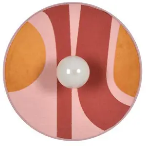 Market Set SEVENTIES-Applique murale Bi-matière Coton Ø40cmVendu parluminaire
