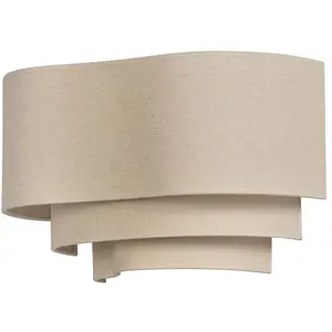 Comparateur de prix : Market Set PEBBLE-Applique murale Tissu L40cm
