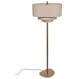 Market Set PEBBLE - Lampadaire Bois/Tissu H174cmVendu parluminaire