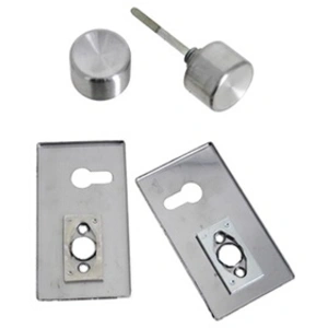 BRICARD Ensemble à bouton sur plaque horizontale pour clé I finition i... pas cher