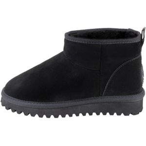 Les Tropéziennes par M.Belarbi Bottes de neige femme en cuir camel CHAKIR