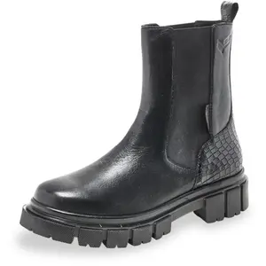 Kaporal Kaporal - Bottine En Cuir - Noire - 37 pas cher