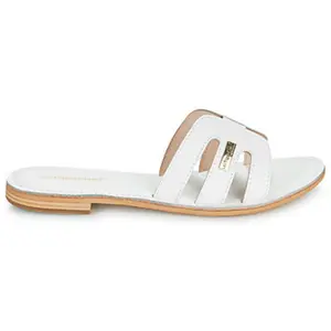 Comparateur de prix : Mules femme Les Tropeziennes par M.Belarbi Damia Blanc 40 C23998DAMIA