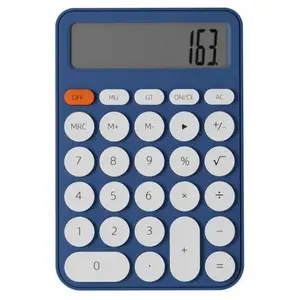 Sign Calculatrice De Bureau 12 Chiffres Lcd 17mm - Bleu pas cher