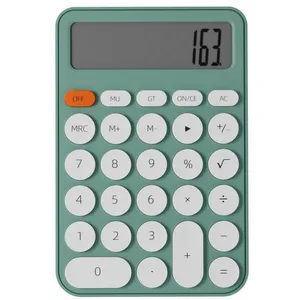 Sign Calculatrice De Bureau 12 Chiffres Lcd 17mm - Verte pas cher
