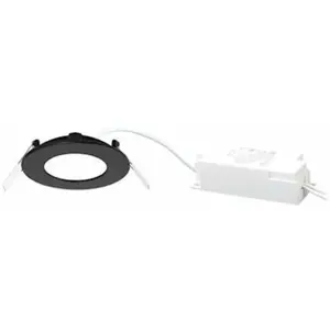 Comparateur de prix : Spot encastré Aric flat led - 5w - cct - 3000 / 4000k - noir Aric 50803