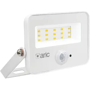 Projecteur à led Aric wink 2 - 10w - 3000k - blanc - sensor Aric 51301Vendu parrue-du-commerce