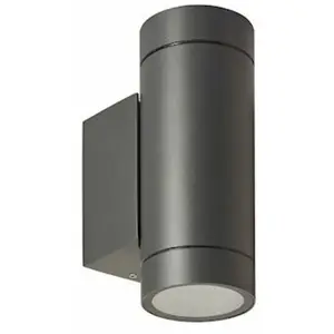 ARIC Applique extérieure axo - gu10 - noir - 2x6w - 3000k - 36° pas cher