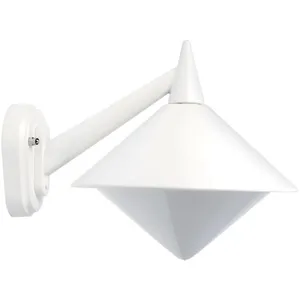 Sirio Applique Mur Ext. IP43 IK08 blanc E27 75W max. Lpe non incl. Ari...