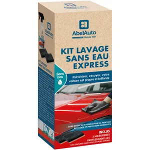 Abel Auto Coffret Lavage Et Lustreur Sans Eau pas cher