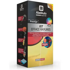 Comparateur de prix : Kit efface rayures 5 pièces - ABEL AUTO