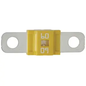 Comparateur de prix : Restagraf Fusible Midi en Sachet, 58V/60A, Jaune, Sachet de 2 pièces