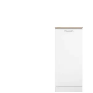 Colonne 1 porte 60 cm COOLNESS coloris blanc pas cher
