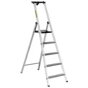 Comparateur de prix : Escabeau Aluminium CENTAURE MB 5 marches - hauteur de travail max 3m