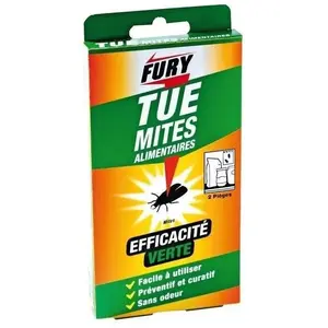Comparateur de prix : 'FURY Insecticide Piège Mite Alimentaire' (2 pièges inclus)