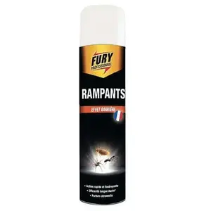 Comparateur de prix : Fury Insecticide aérosol insectes rampants - 400 mL