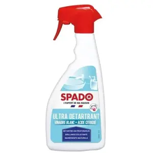 Spado Spray nettoyant ultra détartrant vinaigre blanc Spado 500ml pas cher