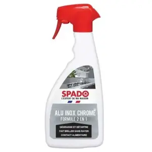 Spado Spado nettoyant alu inox chrome 2 en 1 500ml pas cher