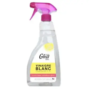 Comparateur de prix : Gloss Vinaigre blanc gel multi-usages Gloss parfum citron 750 ml